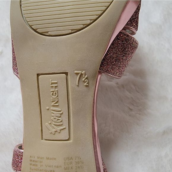 (SOLD) Fioni-Night Sparkle/Glitter Pink 7.5 - Picture 4 of 16